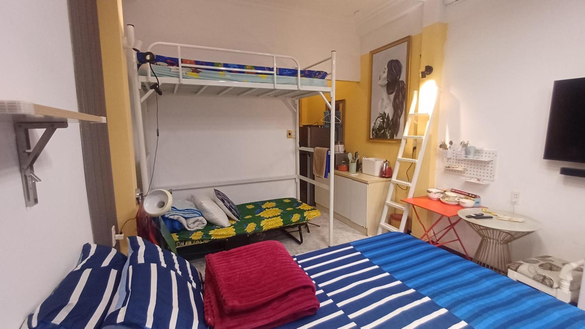 Homestay Hostel Apartment Minh Loc Ho Či Minovo Město Pokoj fotografie
